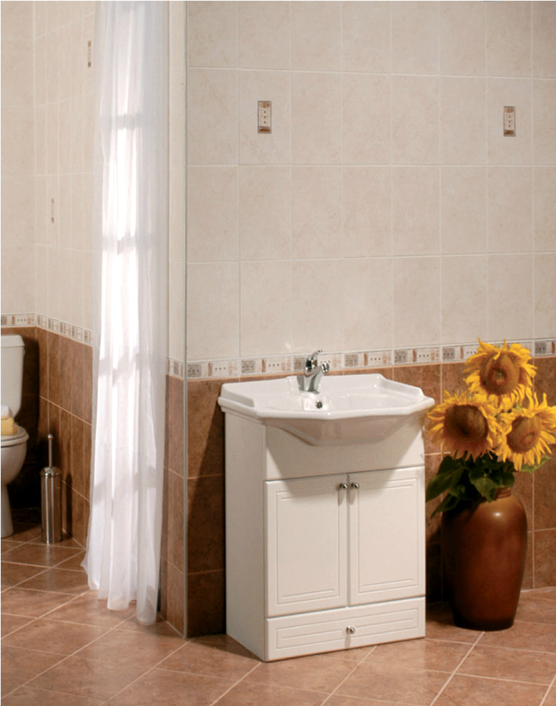 Faianta pentru baie si bucatarie Savina Orange 20x30 cm