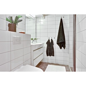 Faianta pentru baie si bucatarie White Glossy 20x30 cm