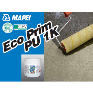 Grund poliuretanic impermeabilizant pentru sape de ciment la montarea parchetului Mapei 10kg/bidon Eco Prim PU 1K