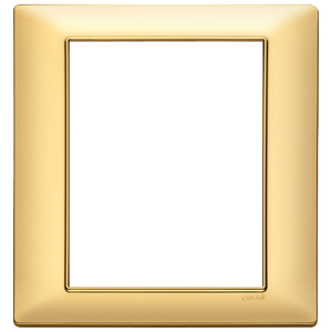 Rama ornament 8 module Tehnopolimer auriu mat